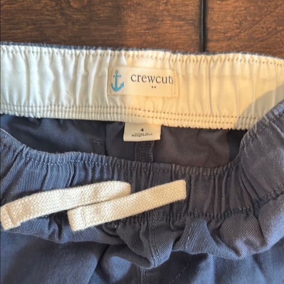 Blue Drawstring Shorts - Picture 2 of 4